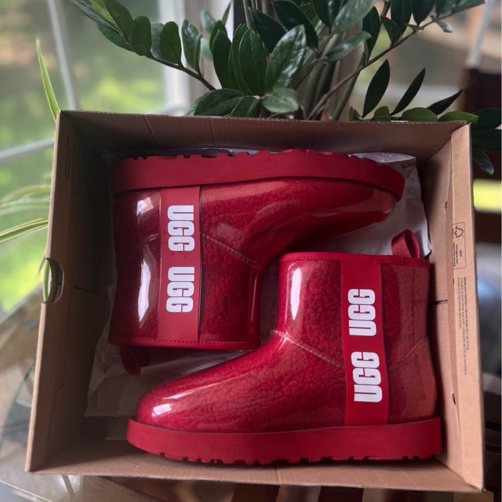 UGG Red Rain & Snow Boots